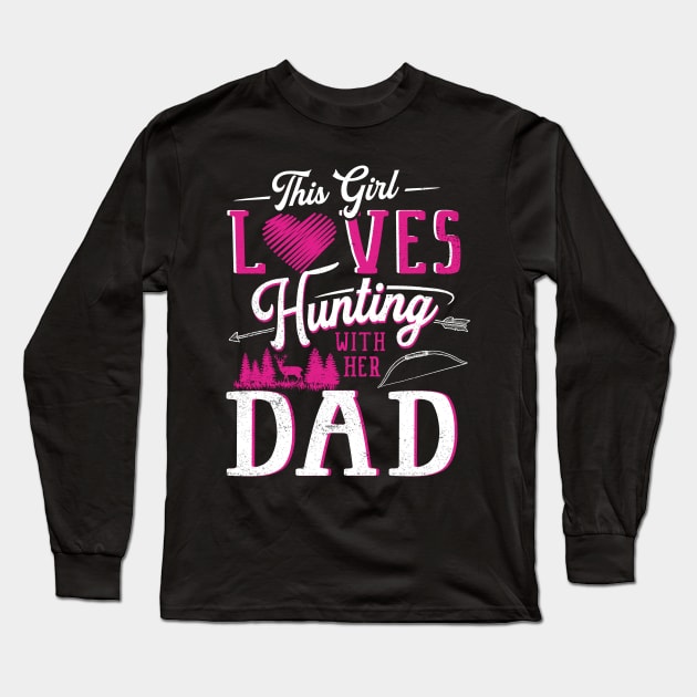 THIS GIRL LOVES HUNTING Long Sleeve T-Shirt by Jandjprints